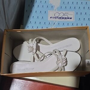 White Women's Sandals by Worthington